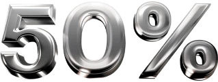 50%